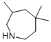 hexahydro-3,5,5-trimethyl-1H-azepine,35466-90-1,结构式