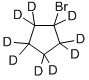 环戊基溴-D9, 35468-44-1, 结构式