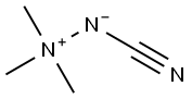 2-Cyano-1,1,1-trimethylhydrazin-1-ium-2-ide,35468-56-5,结构式