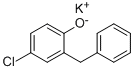 potassium 2-benzyl-4-chlorophenolate 结构式