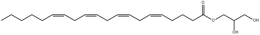 甘油花生四烯酸酯, 35474-99-8, 结构式