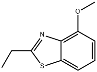 Benzothiazole, 2-ethyl-4-methoxy- (9CI) 结构式