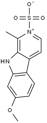 35478-63-8 7-Methoxy-1-methyl-2-sulfonato-9H-pyrido[3,4-b]indol-2-ium