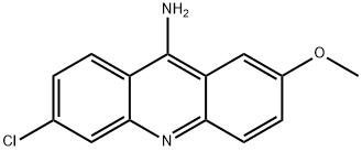 9-氨基-6-氯-2-甲氧基吖啶, 3548-09-2, 结构式