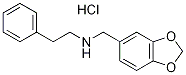 Benzo[1,3]dioxol-5-ylmethyl-phenethyl-aminehydrochloride 结构式