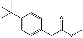 Methyl p-tert-butylphenylacetate Struktur
