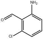 2-アミノ-6-クロロベンズアルデヒド 化学構造式