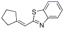 Benzothiazole, 2-(cyclopentylidenemethyl)- (9CI) Structure