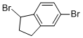 1,5-DIBROMO-2,3-DIHYDRO-1H-INDENE Structure