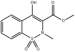 2-METHYL-4-HYDROXY-2H-1,2-BENZOTHIAZINE-3-CARBOXYLIC METHYL ESTER-1,1-DIOXIDE|4-羟基-2-甲基-2H-1,2-苯并噻嗪-3-羧酸甲酯-1,1-二氧化物