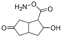 1-Pentalenecarboxylicacid,1-aminooctahydro-2-hydroxy-5-oxo-, Structure