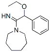 1-(2-Ethoxy-1-imino-2-phenylethyl)hexahydro-1H-azepine Structure