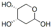 (4S)-Tetrahydro-2H-pyran-2,4α,5α-triol,35536-75-5,结构式