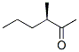 2-Hexanone, 3-methyl-, (3R)- (9CI) Structure