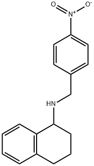 N-(4-硝基苄基)-1,2,3,4-四氢萘-1-胺,355381-61-2,结构式