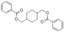 シクロヘキサン-1，4-ジイルジメチレン＝ジベンゾアート 化学構造式