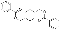 1,4-环己烷二甲醇二苯甲酸酯, 35541-81-2, 结构式