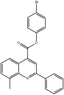 4-브로모페닐8-메틸-2-페닐-4-퀴놀린카르복실레이트