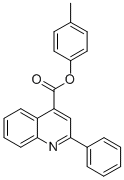 4-methylphenyl 2-phenyl-4-quinolinecarboxylate Structure