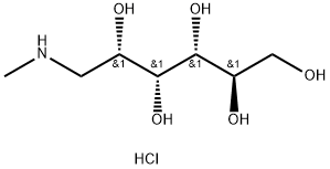 N-甲基-D-葡糖胺盐酸盐[用于缓冲溶液],35564-86-4,结构式