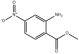 苯甲酸,2-氨基-4-硝基-,甲酯,3558-19-8,结构式