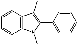 1,3-DIMETHYL-2-PHENYLINDOLE 结构式