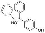1,2-Diphenyl-1-(4-hydroxyphenyl)ethanol Struktur