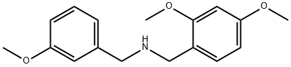 N-(2,4-二甲氧基苄基)-1-(3-甲氧基苯基)甲胺,355816-85-2,结构式