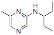 Pyrazinamine, N-(1-ethylpropyl)-6-methyl- (9CI) Structure