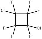 1,3-Dichloro-1,2,2,3,4,4-hexafluorocyclobutane 结构式