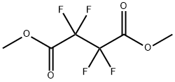 テトラフルオロこはく酸ジメチル 化学構造式