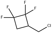 1-氯甲基-2,2,3,3-四氟环丁烷,356-80-9,结构式