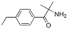 1-Propanone,  2-amino-1-(4-ethylphenyl)-2-methyl-|