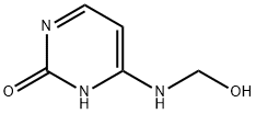 2(1H)-Pyrimidinone, 4-(hydroxymethylamino)- (9CI),35606-85-0,结构式