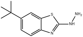 2(3H)-Benzothiazolone,6-(1,1-dimethylethyl)-,hydrazone(9CI) Structure
