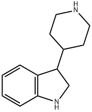 3-(哌啶-4-基)吲哚啉,356073-00-2,结构式