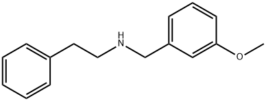 (3-METHOXY-BENZYL)-PHENETHYL-AMINE 化学構造式