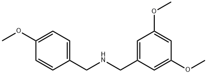 (3,5-DIMETHOXY-BENZYL)-(4-METHOXY-BENZYL)-AMINE