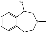 1H-3-BENZAZEPIN-1-OL, 2,3,4,5-TETRAHYDRO-3-METHYL- 结构式