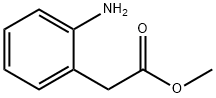 (2-アミノフェニル)酢酸メチル 化学構造式