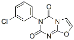 3-(m-Chlorophenyl)-2H-oxazolo[3,2-a][1,3,5]triazine-2,4(3H)-dione 结构式