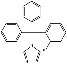 2-(1H-IMIDAZOL-1-YLDIPHENYLMETHYL)-PHENOL Structure