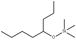 Silane, trimethyl[(1-propylpentyl)oxy]- Struktur