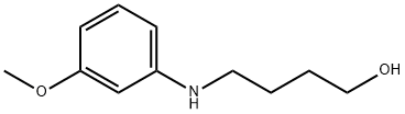 4-(3-METHOXY-PHENYLAMINO)-BUTAN-1-OL,356539-28-1,结构式