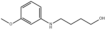 4-(3-METHOXY-PHENYLAMINO)-BUTAN-1-OL Structure