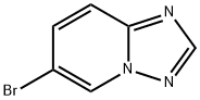 6-ブロモ[1,2,4]トリアゾロ[1,5-A]ピリジン 化学構造式