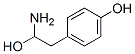 Benzeneethanol, alpha-amino-4-hydroxy- (9CI) 化学構造式