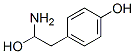 Benzeneethanol, alpha-amino-4-hydroxy- (9CI) 结构式