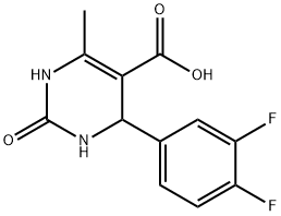 4-(3,4-Difluorophenyl)-1,2,3,4-tetrahydro-6-methyl-2-oxo-5-pyrimidinecarboxylic|