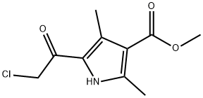 5-(2-氯乙酰基)-2,4-二甲基-1H-吡咯-3-羧酸甲酯, 356568-77-9, 结构式